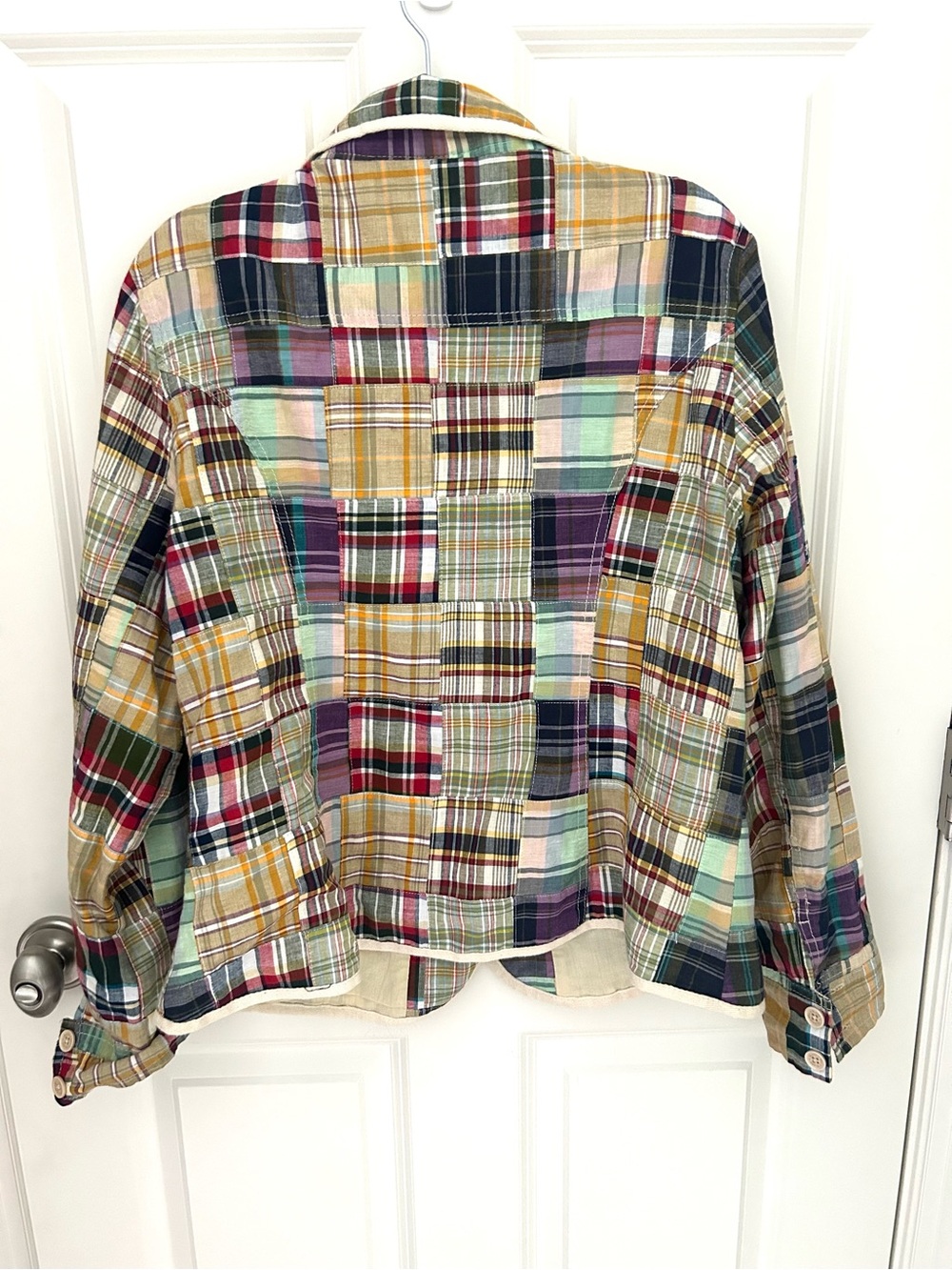 Vintage Bill Blass patchwork blazer - Picture 3 of 3